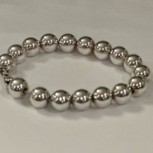 Tiffany silver ball bracelet